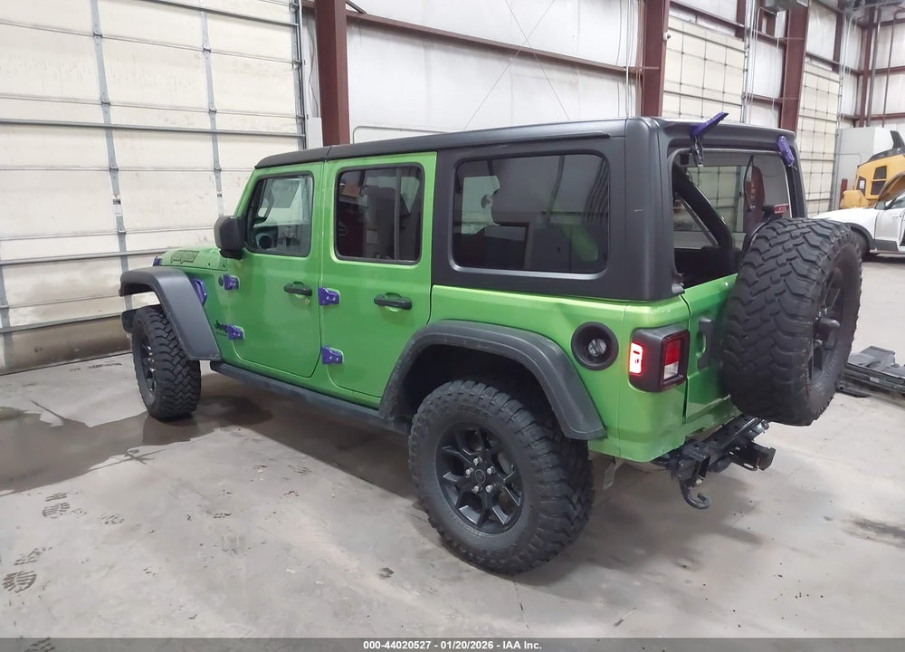 2025 JEEP WRANGLER 4-DOOR WILLYS 4X4 VIN: 1C4PJXDGXSW566887