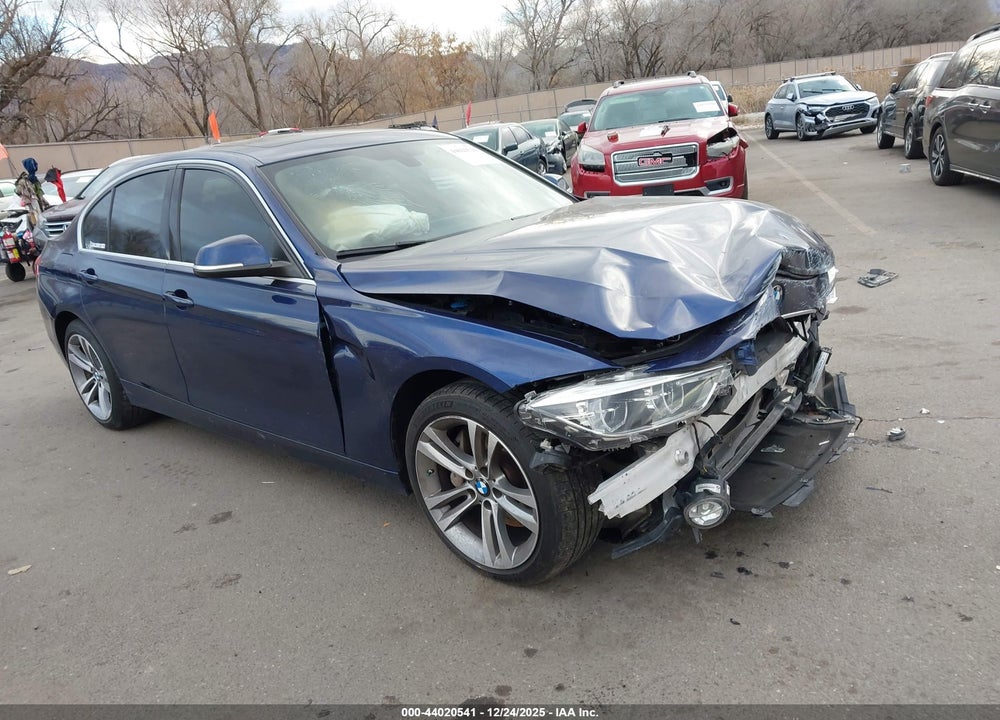 2016 BMW 340I XDRIVE VIN: WBA8B7G59GNT95913