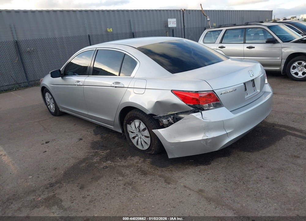 2008 HONDA ACCORD 2.4 LX VIN: JHMCP26338C067898