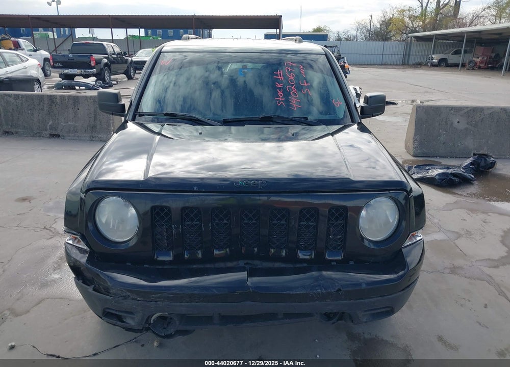 2014 JEEP PATRIOT ALTITUDE VIN: 1C4NJPBA4ED757663