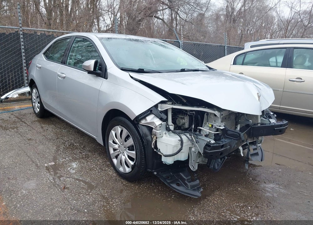 2016 TOYOTA COROLLA LE VIN: 2T1BURHE5GC658415