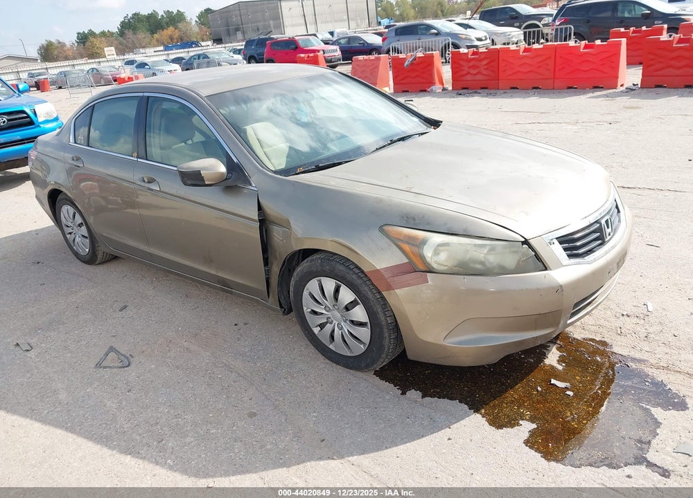 2008 HONDA ACCORD 2.4 LX VIN: 1HGCP26338A161410