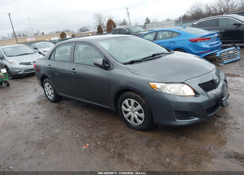 2009 TOYOTA COROLLA LE VIN: 2T1BU40E49C187052