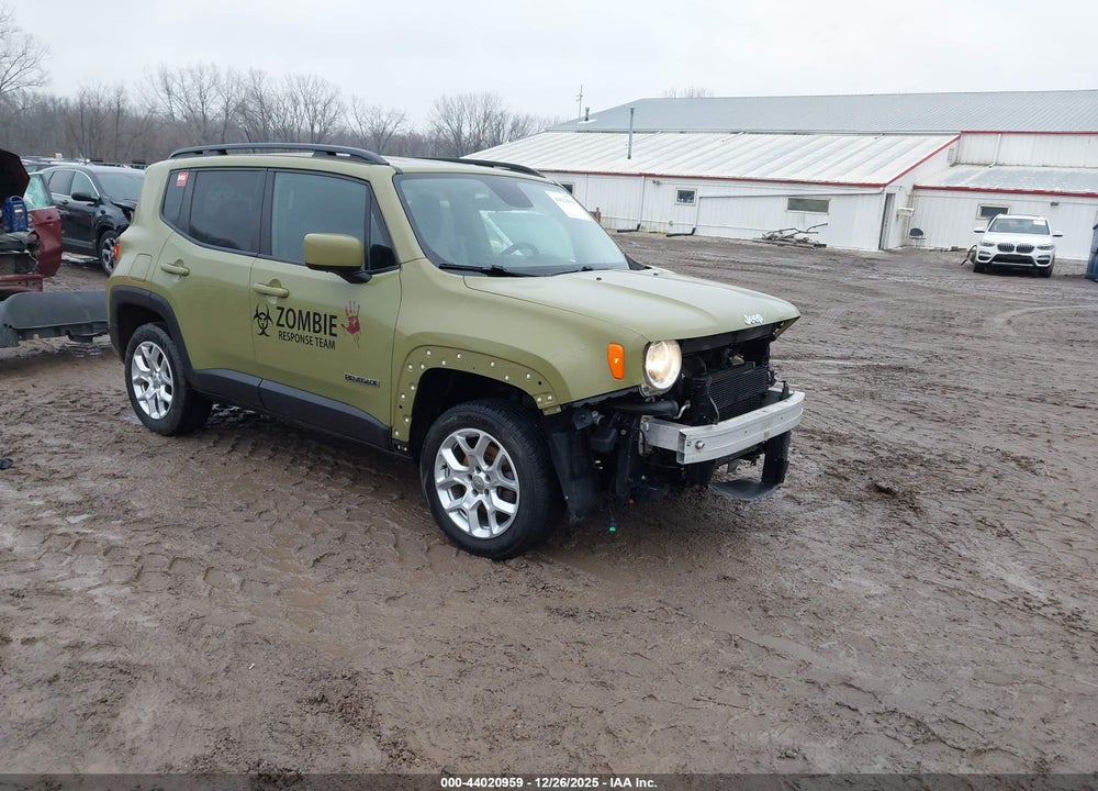 2015 JEEP RENEGADE LATITUDE VIN: ZACCJBBT5FPB45180