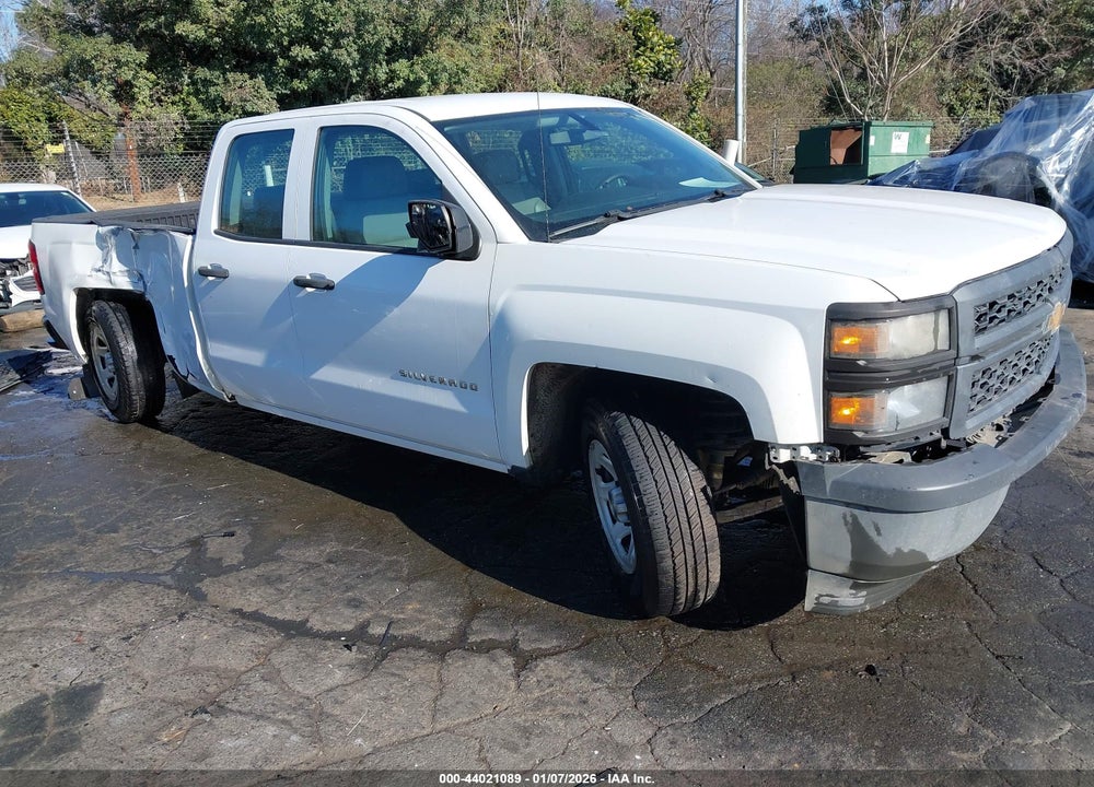 2014 CHEVROLET SILVERADO 1500 WORK TRUCK 1WT VIN: 1GCRCPEH6EZ224351