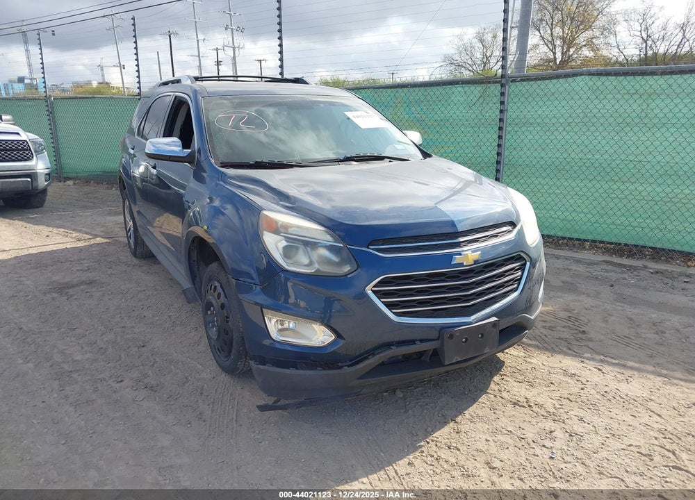 2016 CHEVROLET EQUINOX LTZ VIN: 2GNALDEK4G6336952