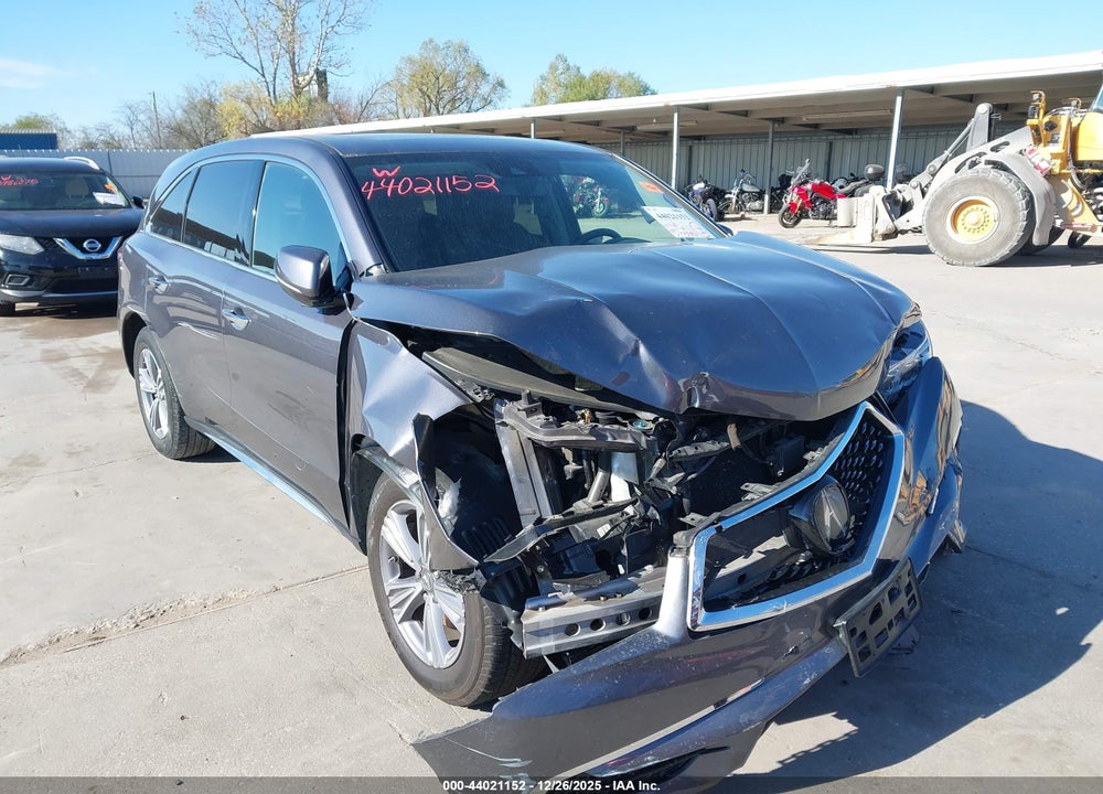2020 ACURA MDX STANDARD VIN: 5J8YD4H3XLL006244