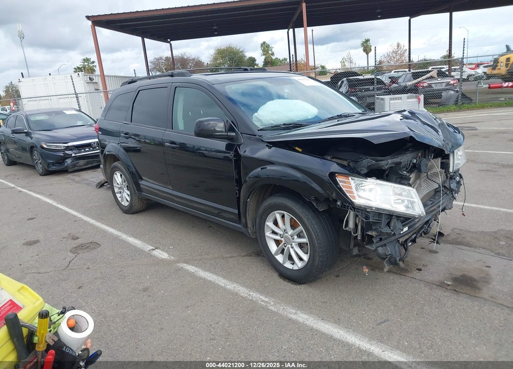 2015 DODGE JOURNEY SXT VIN: 3C4PDCBG3FT610582
