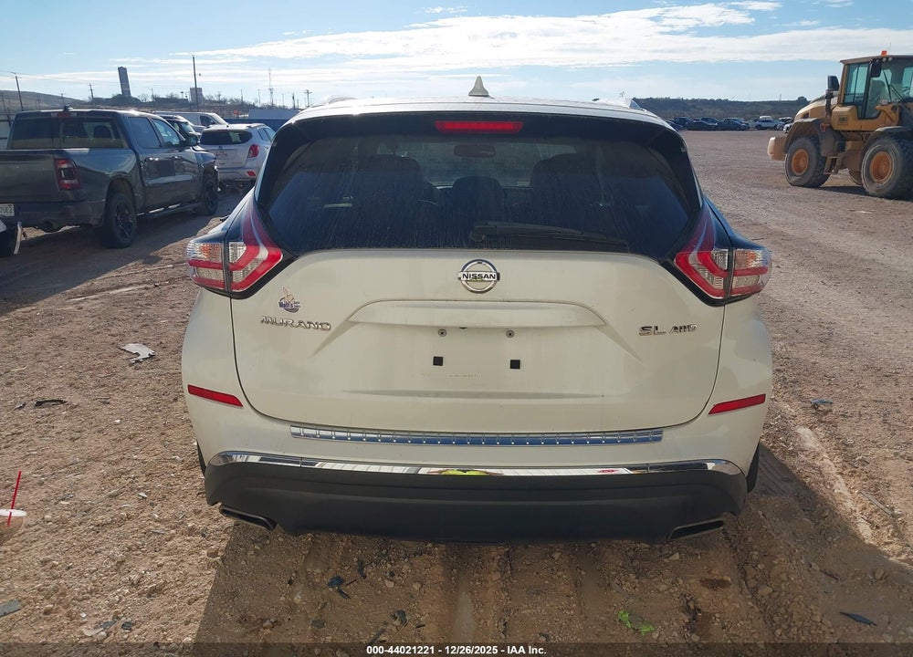 2017 NISSAN MURANO SL VIN: 5N1AZ2MH5HN141954