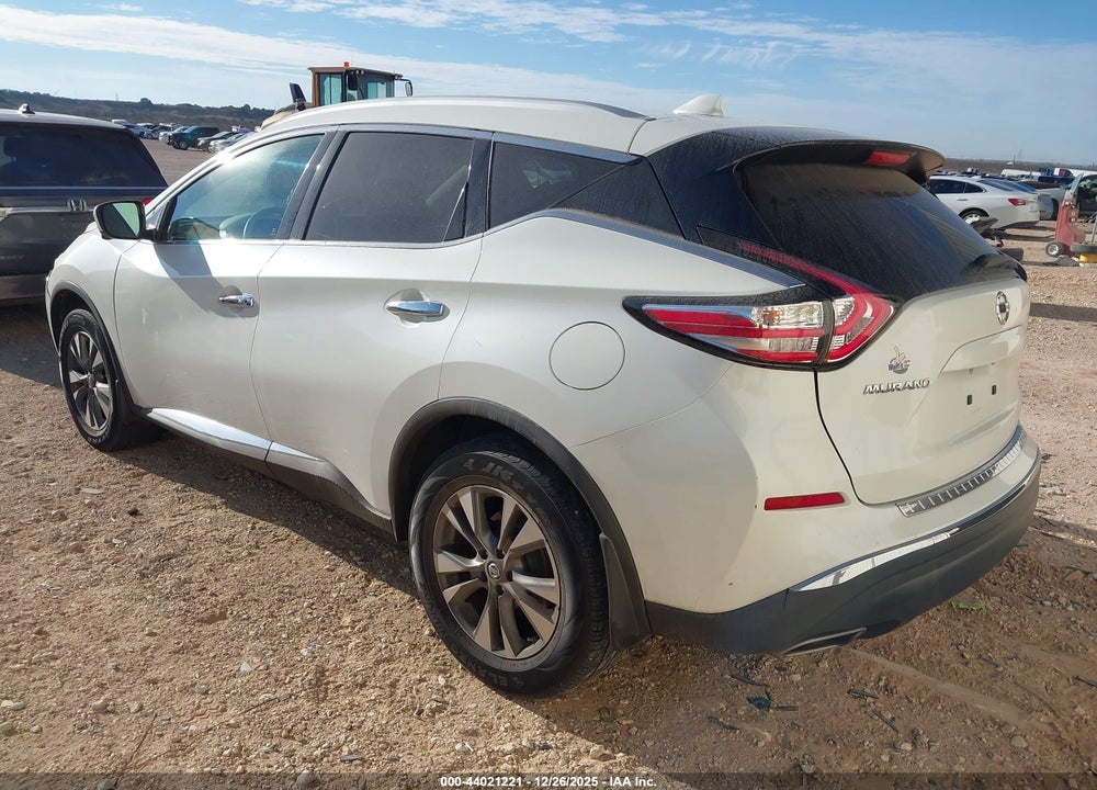 2017 NISSAN MURANO SL VIN: 5N1AZ2MH5HN141954