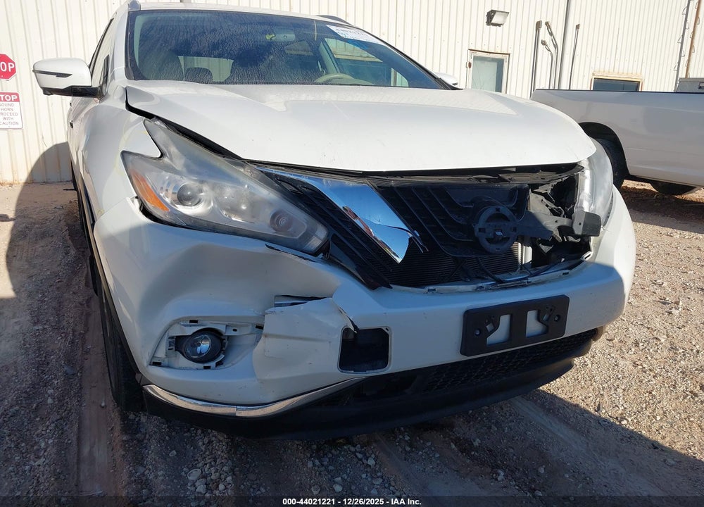 2017 NISSAN MURANO SL VIN: 5N1AZ2MH5HN141954