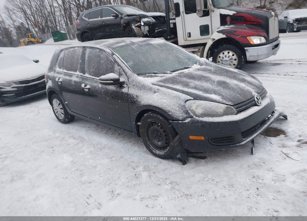 2012 VOLKSWAGEN GOLF 2.5L 4-DOOR VIN: WVWDA7AJ3CW004866