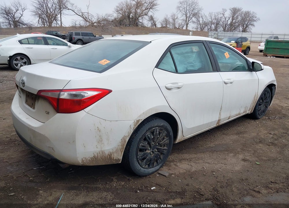 2014 TOYOTA COROLLA LE VIN: 5YFBURHE8EP020088