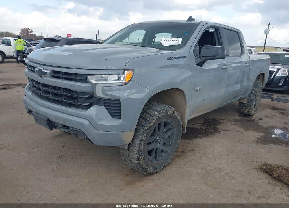2025 CHEVROLET SILVERADO 1500 4WD  SHORT BED RST VIN: 2GCUKEED3S1141284