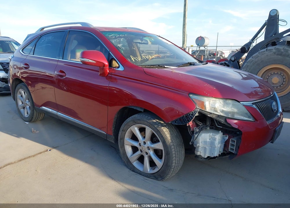 2012 LEXUS RX 350 VIN: 2T2ZK1BA3CC085886