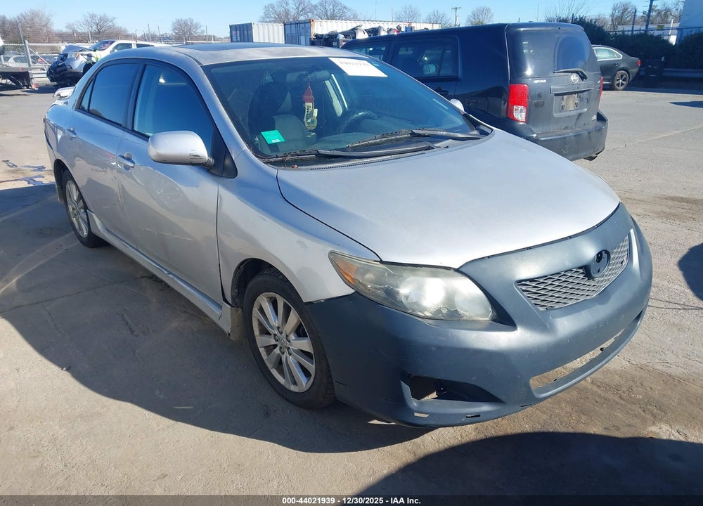 2009 TOYOTA COROLLA S VIN: 2T1BU40E29C060011