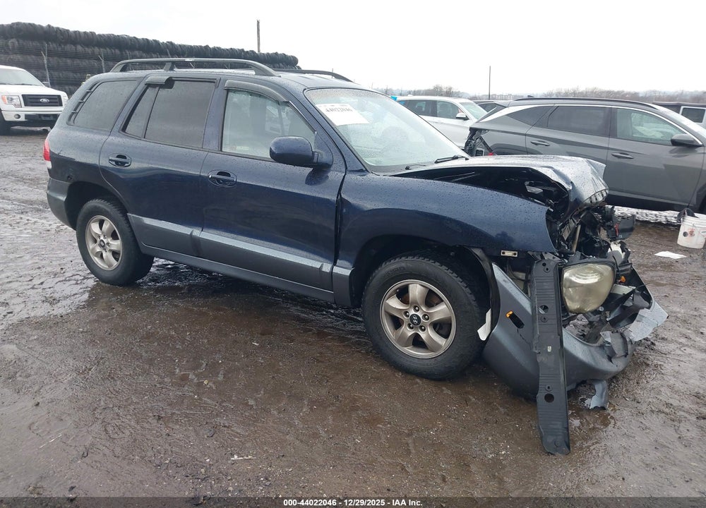 2005 HYUNDAI SANTA FE GLS VIN: KM8SC13D55U973522