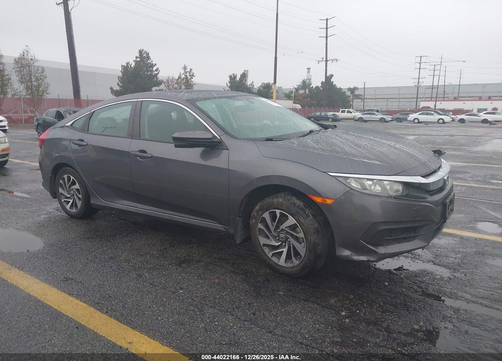 2018 HONDA CIVIC EX VIN: 2HGFC2F72JH564703