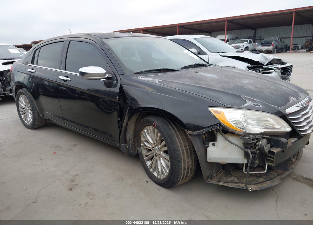 2011 CHRYSLER 200 LIMITED VIN: 1C3BC2FB7BN581740