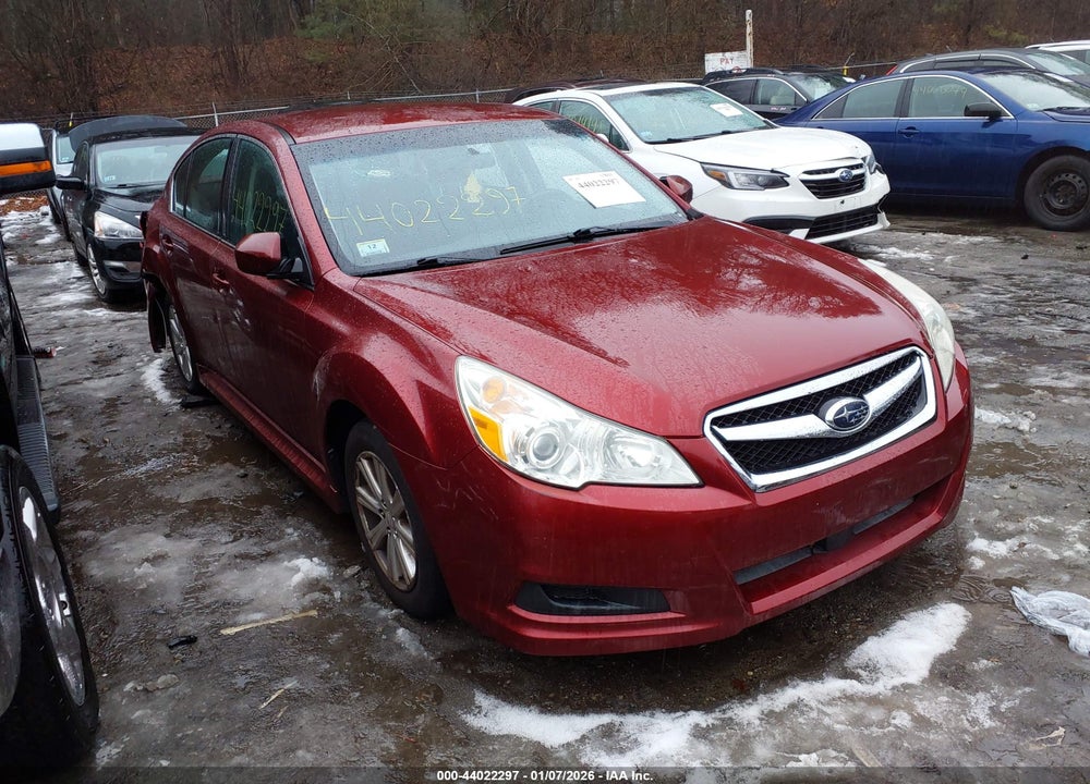 2012 SUBARU LEGACY 2.5I PREMIUM VIN: 4S3BMBC63C3024305