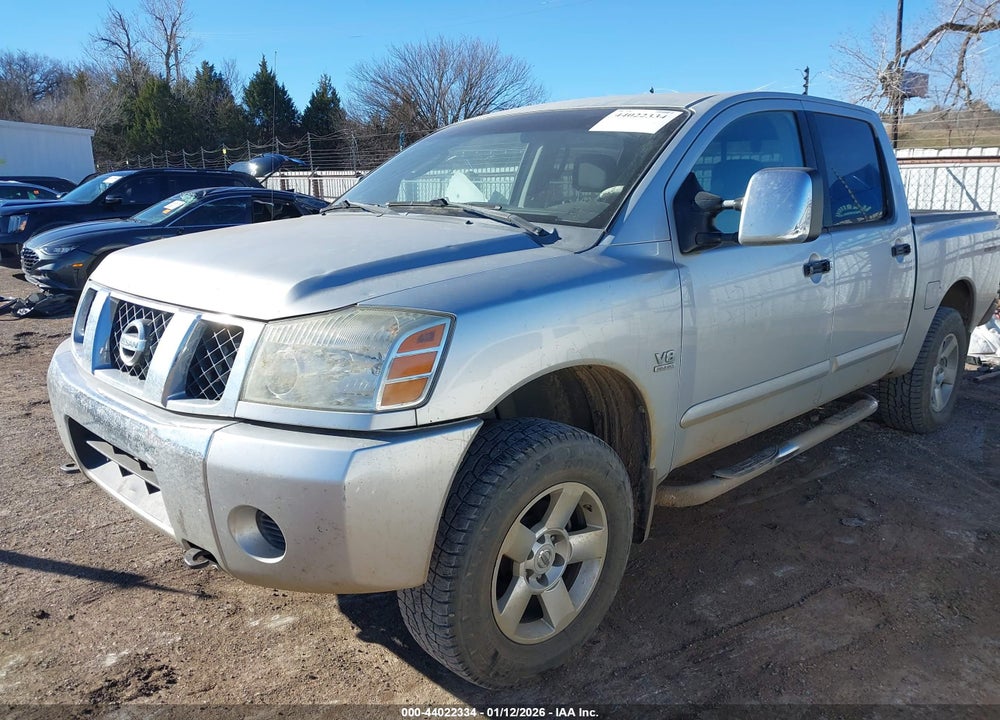 2004 NISSAN TITAN SE VIN: 1N6AA07B04N568540