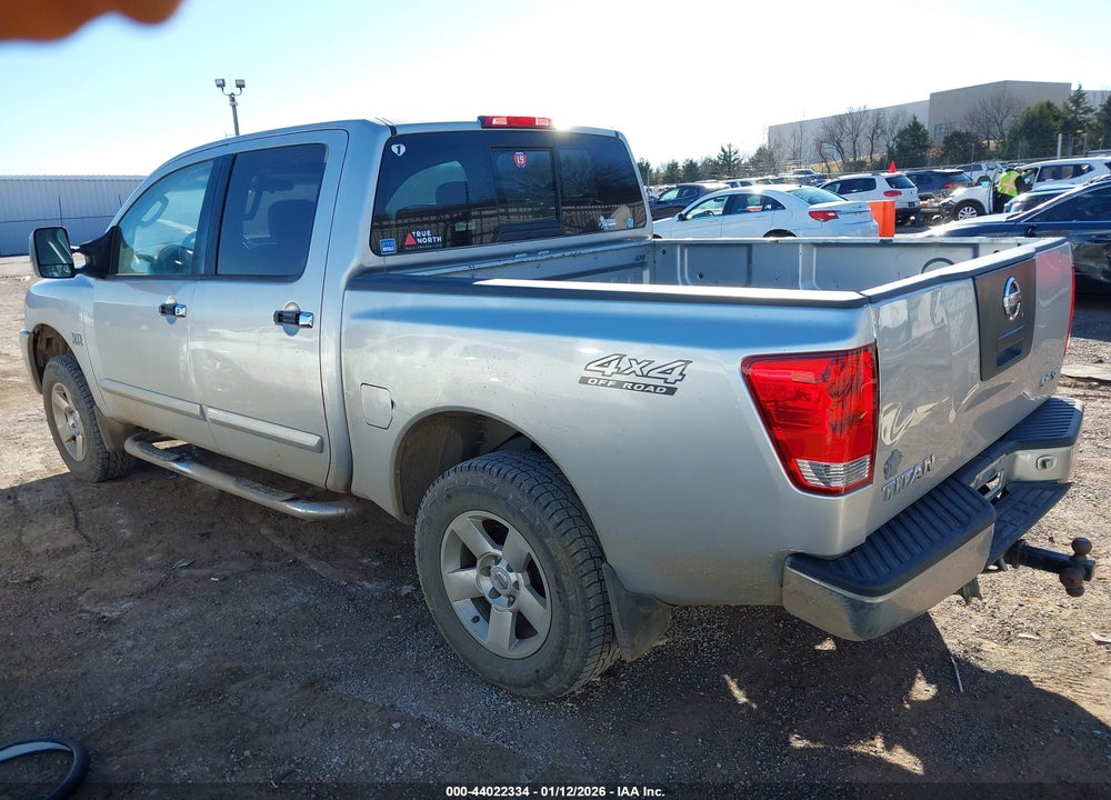 2004 NISSAN TITAN SE VIN: 1N6AA07B04N568540
