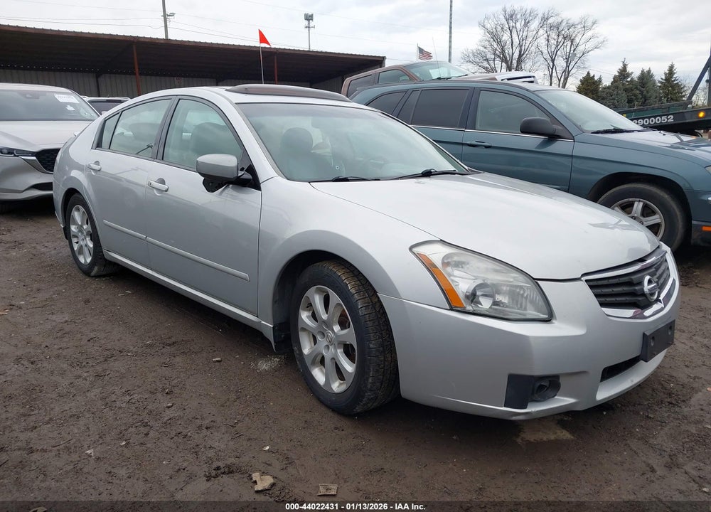 2008 NISSAN MAXIMA 3.5 SL VIN: 1N4BA41E58C817780
