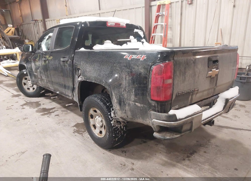 2017 CHEVROLET COLORADO WT VIN: 1GCGTBEN0H1161587