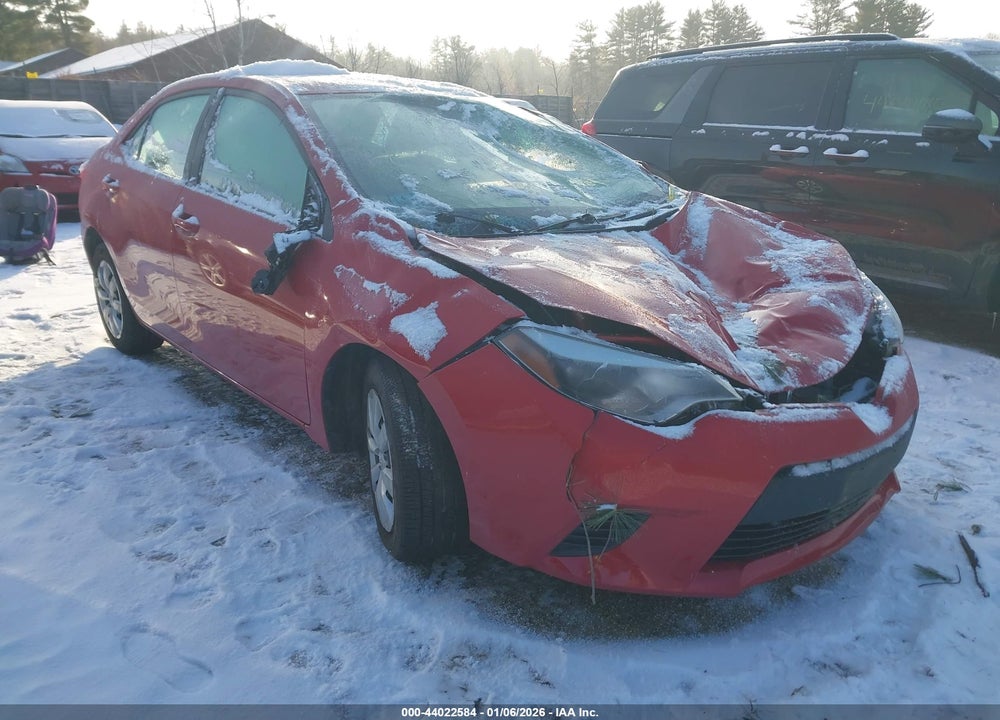 2014 TOYOTA COROLLA LE VIN: 2T1BURHE3EC136038