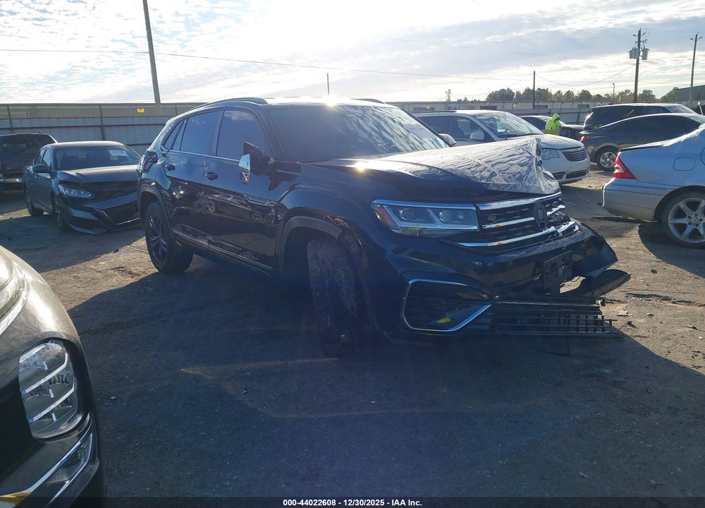 2021 VOLKSWAGEN ATLAS CROSS SPORT 3.6L V6 SE W/TECHNOLOGY R-LINE VIN: 1V2ME2CA5MC201690