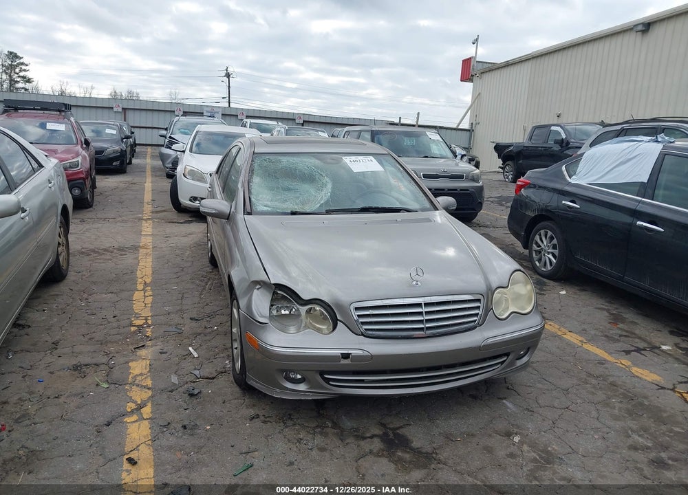 2006 MERCEDES-BENZ C 280 LUXURY VIN: WDBRF54H36A856140