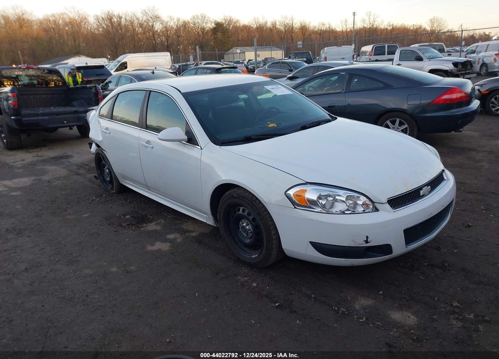 2013 CHEVROLET IMPALA POLICE VIN: 2G1WD5E33D1263813