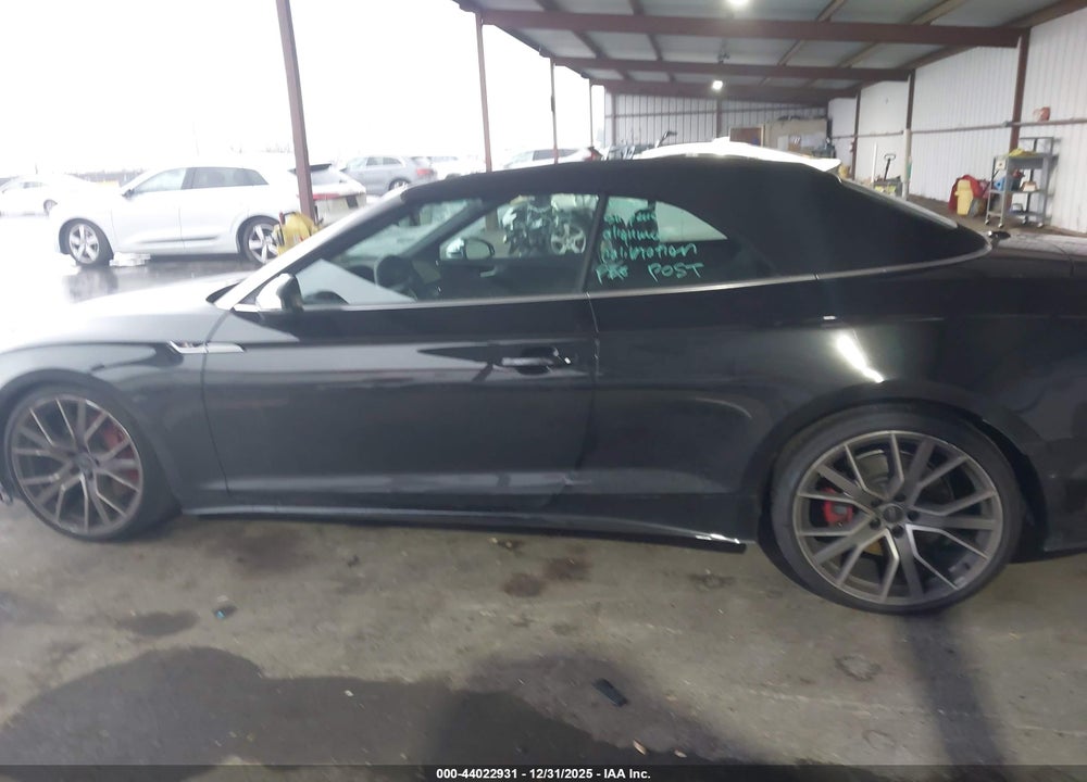 2024 AUDI S5 CABRIOLET PRESTIGE TFSI QUATTRO TIPTRONIC VIN: WAUY4GF52RN009203