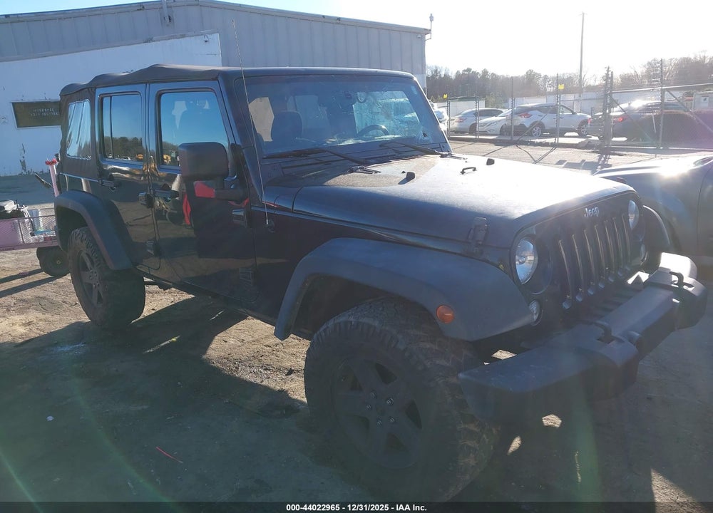 2016 JEEP WRANGLER UNLIMITED SPORT VIN: 1C4BJWDG4GL107349