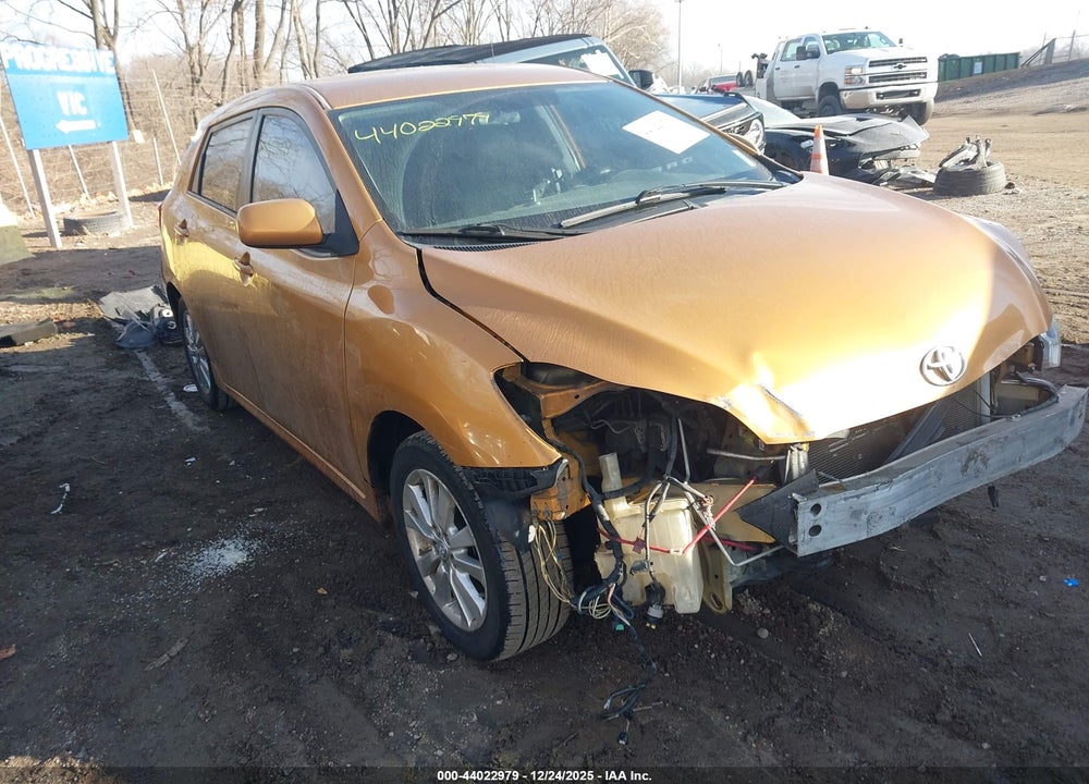 2009 TOYOTA MATRIX VIN: 2T1KU40EX9C008321