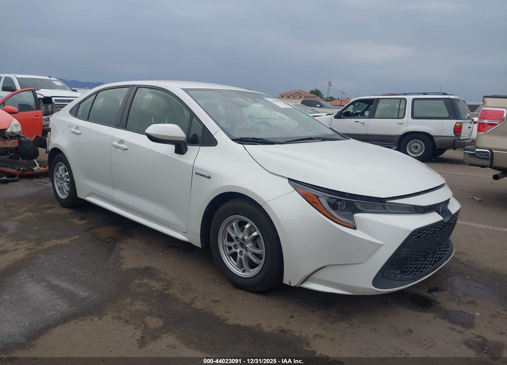 2021 TOYOTA COROLLA HYBRID LE VIN: JTDEAMDE7MJ016373