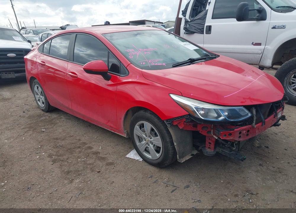2017 CHEVROLET CRUZE LS AUTO VIN: 1G1BC5SM6H7102797