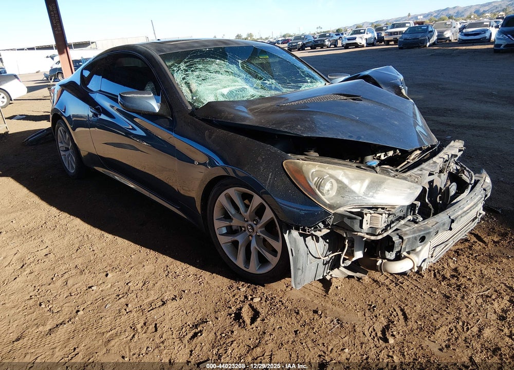 2013 HYUNDAI GENESIS 2.0T PREMIUM VIN: KMHHT6KD3DU092485