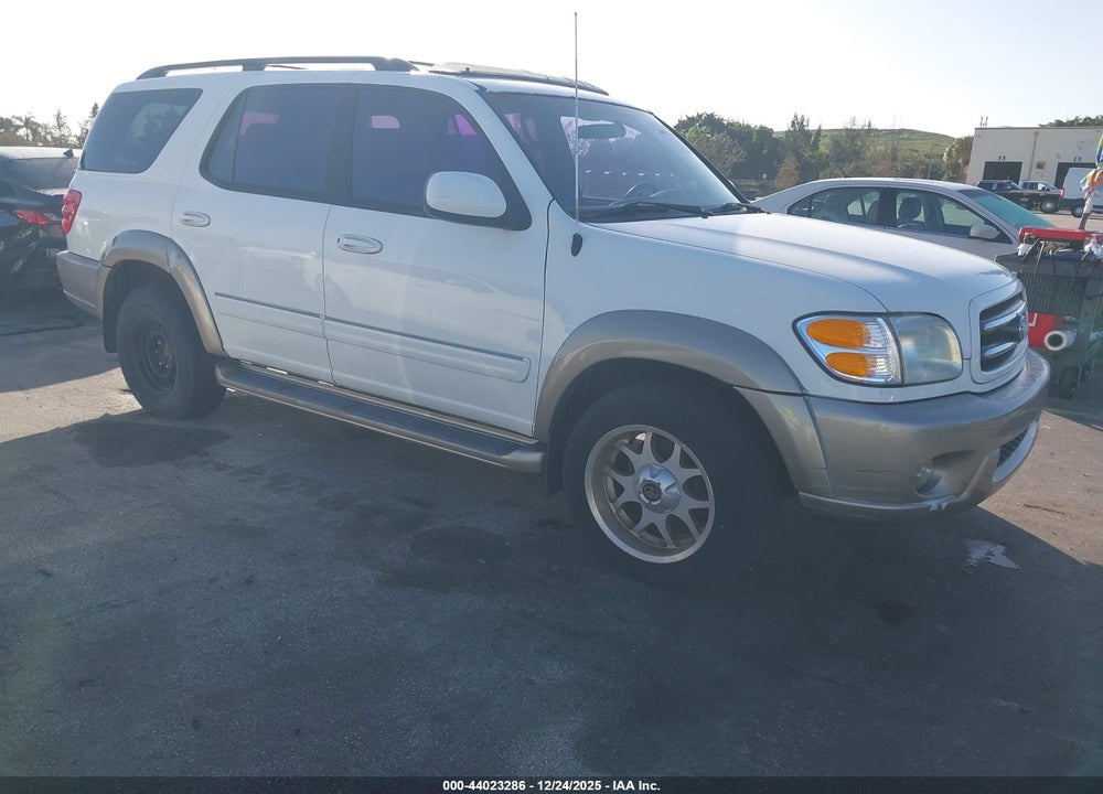 2001 TOYOTA SEQUOIA SR5 V8 VIN: 5TDZT34A21S017304