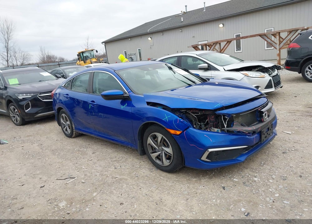 2019 HONDA CIVIC LX VIN: 2HGFC2F66KH519319