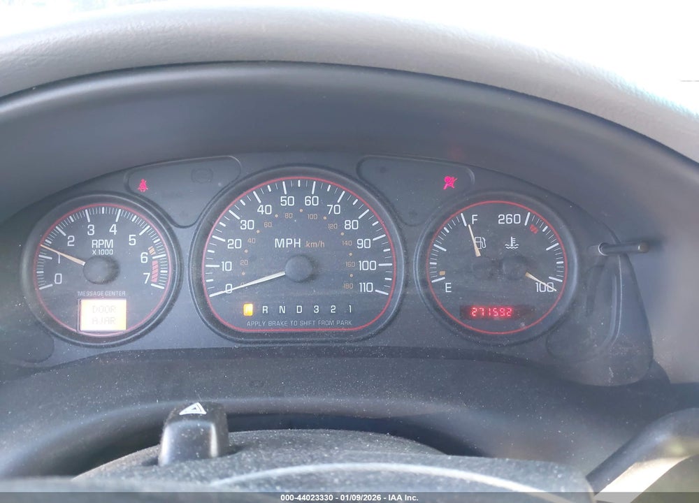 2002 PONTIAC MONTANA M16 W/1SA PKG./M16 W/1SE PKG. VIN: 1GMDX03E52D311953