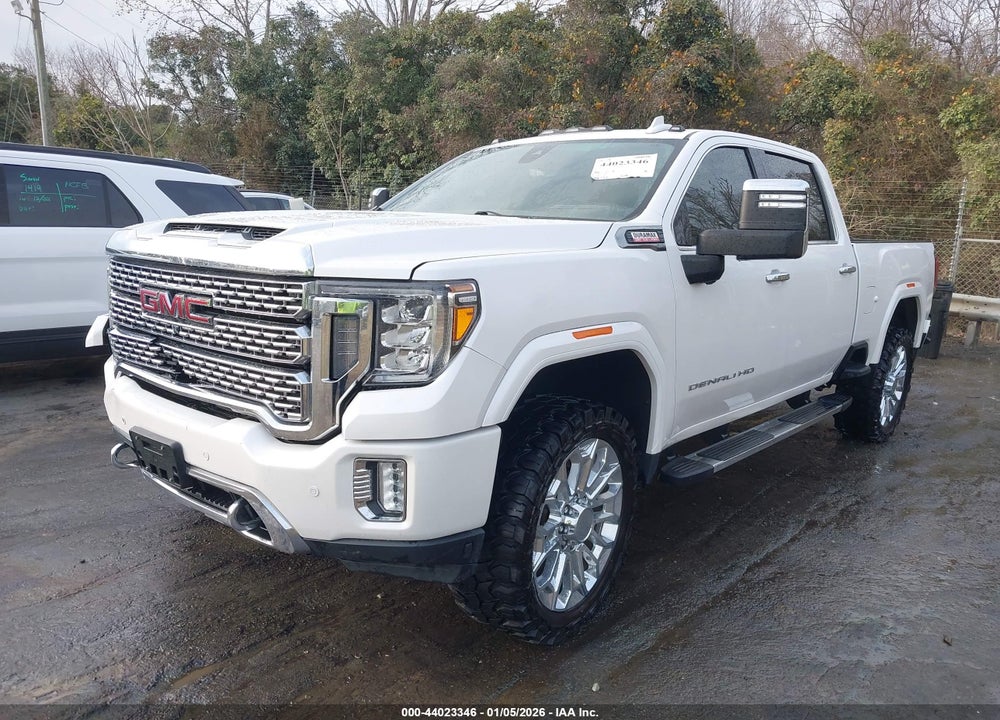 2020 GMC SIERRA 2500HD 4WD  STANDARD BED DENALI VIN: 1GT49REYXLF103373