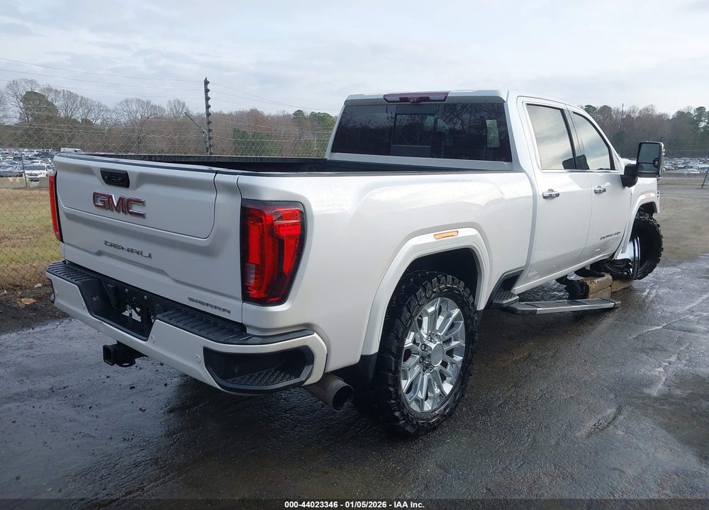 2020 GMC SIERRA 2500HD 4WD  STANDARD BED DENALI VIN: 1GT49REYXLF103373