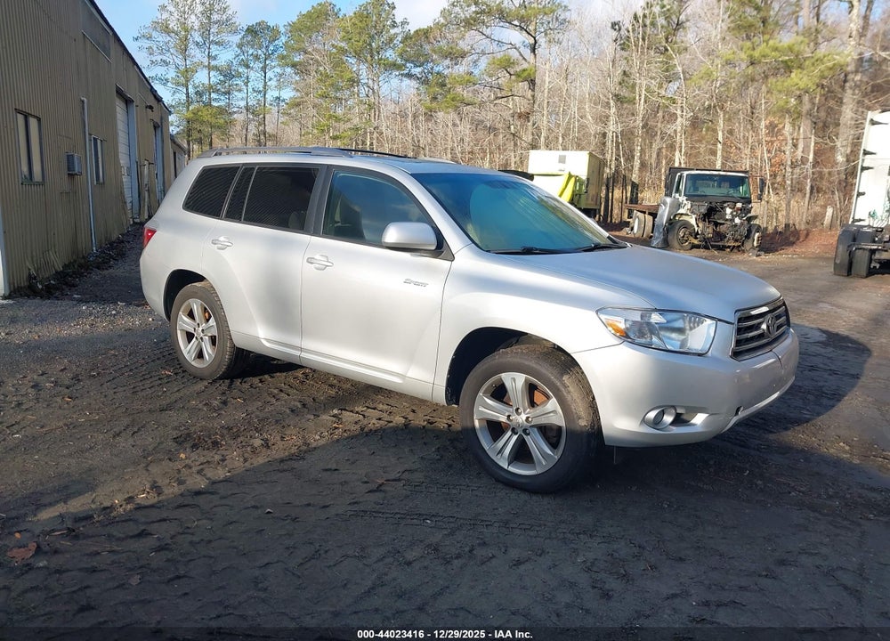 2008 TOYOTA HIGHLANDER SPORT VIN: JTEDS43A782031121
