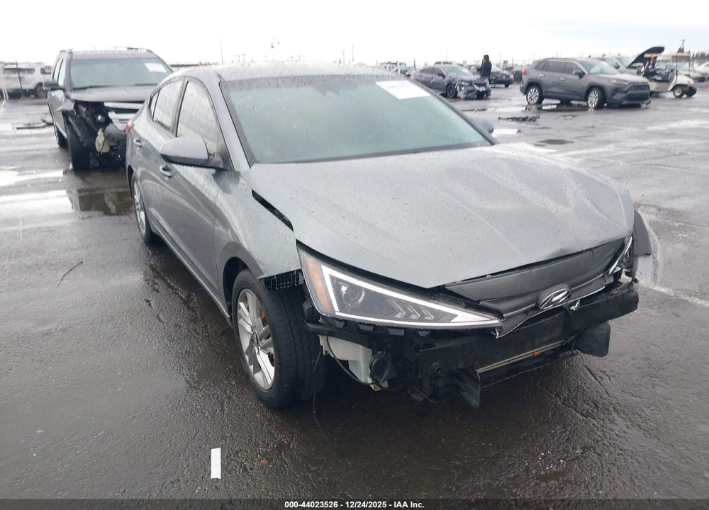 2019 HYUNDAI ELANTRA SEL VIN: KMHD84LF9KU745547