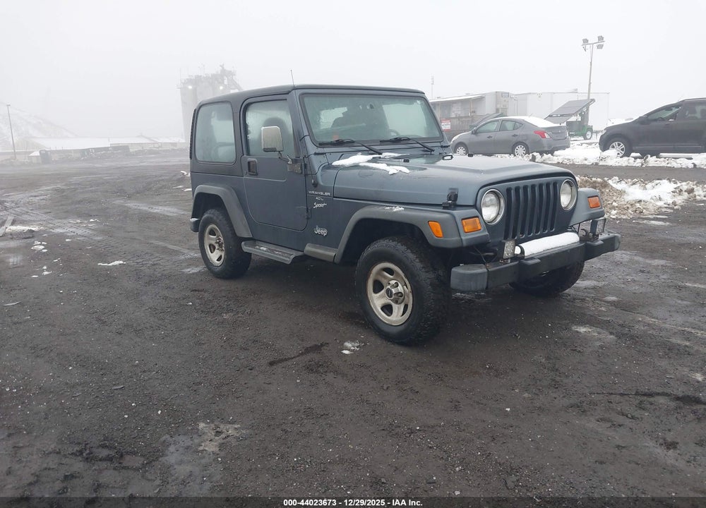 2001 JEEP WRANGLER SPORT VIN: 1J4FA49S81P369887