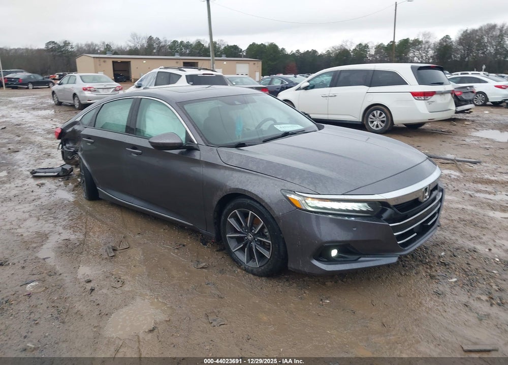 2021 HONDA ACCORD EX-L VIN: 1HGCV1F5XMA015579