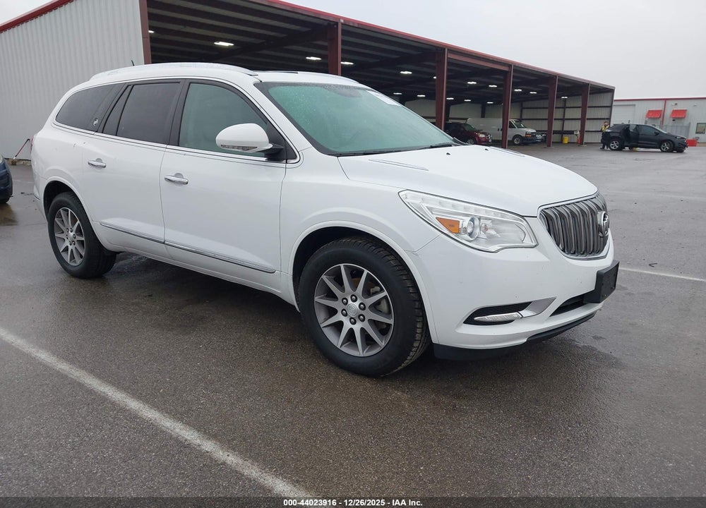 2017 BUICK ENCLAVE LEATHER VIN: 5GAKRBKD8HJ208676