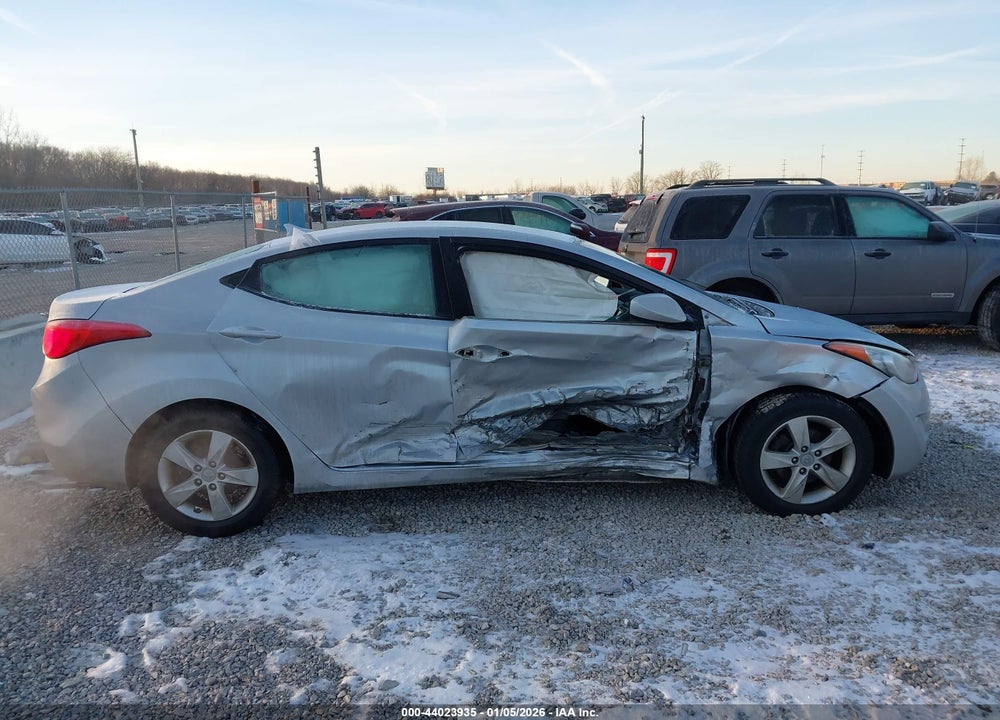 2012 HYUNDAI ELANTRA GLS VIN: 5NPDH4AE9CH099453
