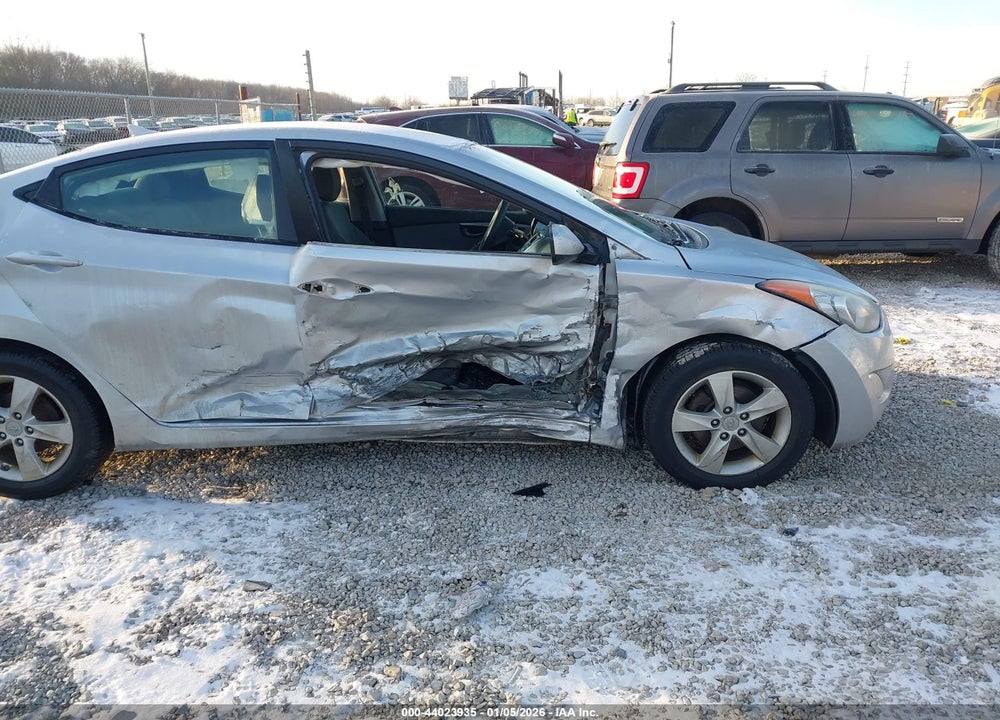 2012 HYUNDAI ELANTRA GLS VIN: 5NPDH4AE9CH099453
